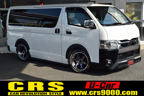5837 令和5年式 ハイエース　スーパーGL　ダークプライムⅡ　2WD　2000cc　ガソリン車　5人乗り　2.2万kmのサムネイル