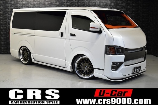 5785 令和1年式 ハイエース スーパーGL ダークプライムⅡ 2WD 2,000cc (ガソリン車) 2/5人乗車 6.2万km 車検令和8年7月7日のサムネイル