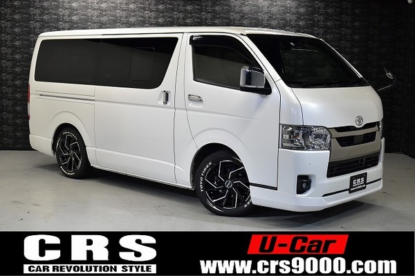 5807 令和4年式 ハイエース スーパーGL ダークプライムⅡ 2WD 2,800cc (ディーゼル車)  5人乗車  3.4万kmのサムネイル