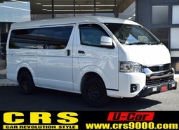 5840 令和4年式 ハイエース スーパーGL ダークプライムⅡ ワイド4WD　2700cc　ガソリン車　5人乗り　1.8万km