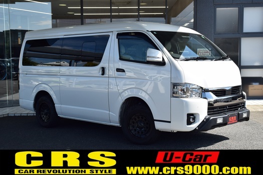 5840 令和4年式 ハイエース スーパーGL ダークプライムⅡ ワイド4WD　2700cc　ガソリン車　5人乗り　1.8万kmのサムネイル