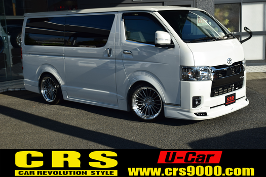 5841 令和5年式 ハイエース　スーパーGL　ダークプライムⅡ　2WD　2000cc　ガソリン車　5人乗り　1.0万kmのサムネイル