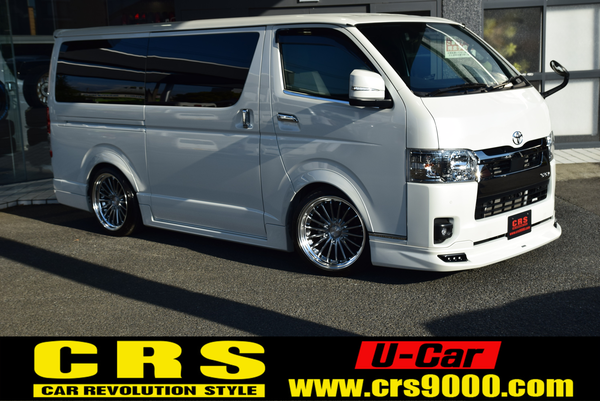 5841 令和5年式 ハイエース　スーパーGL　ダークプライムⅡ　2WD　2000cc　ガソリン車　5人乗り　1.0万kmのサムネイル