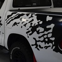 5880 平成30年式トヨタ ハイラックス X 4WD 2,400cc (ディーゼル車) 5人乗車 3.1万kmのサムネイル