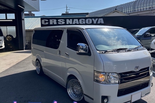CRS名古屋　カスタム日記　ハイエースカスタム・ホイール・電装・エアロ　お客様編サムネイル