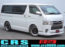 5958　平成31年式　ハイエース　スーパーGL　ダークプライム　2WD　2000cc　ガソリン車　5人乗り　0.9万km