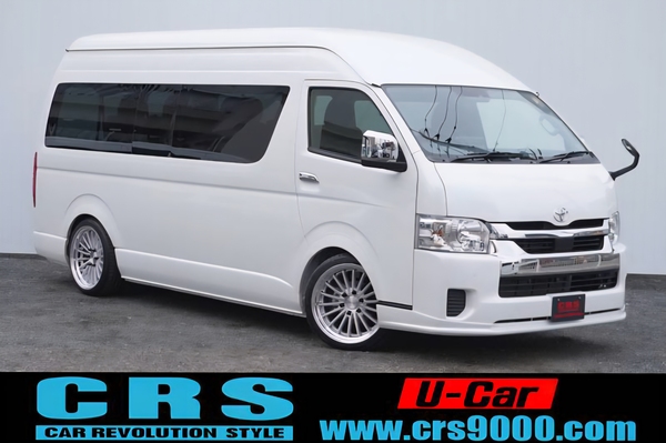 5868　令和7年式　ハイエース　ワゴン　グランドキャビン　2WD　2700cc　ガソリン車　10人乗り　3ナンバー　10kmのサムネイル