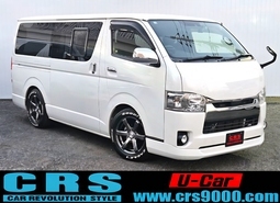 5833　令和1年式　ハイエース　スーパーGL　ダークプライムⅡ　2WD　2000cc　ガソリン車　5人乗り　4.2万km