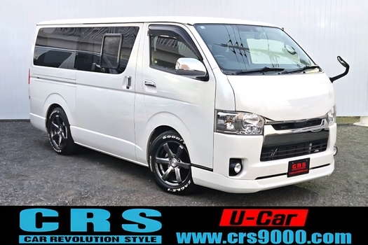 5833　令和1年式　ハイエース　スーパーGL　ダークプライムⅡ　2WD　2000cc　ガソリン車　5人乗り　4.2万kmのサムネイル