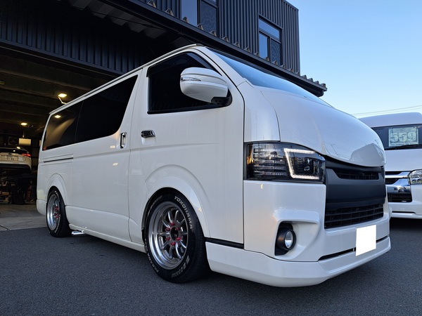 CRS横浜　ハイエース　カスタム　電装×おしゃれ