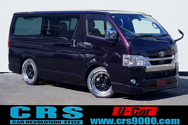 5672　令和3年式　ハイエース　スーパーGL　ダークプライムⅡ　2WD　2800cc　ディーゼル車　5人乗り　4.9万kmのサムネイル