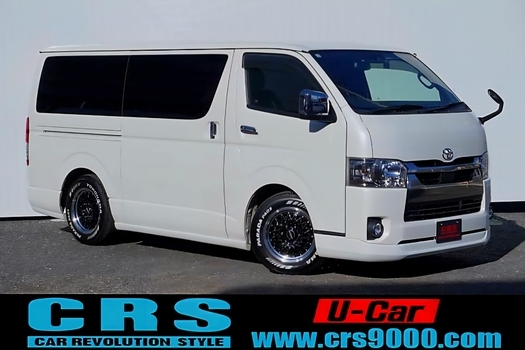 6110　令和2年式　ハイエース　スーパーGL　ダークプライムⅡ　2WD　2800cc　ディーゼル車　5人乗り　12.6万kmのサムネイル