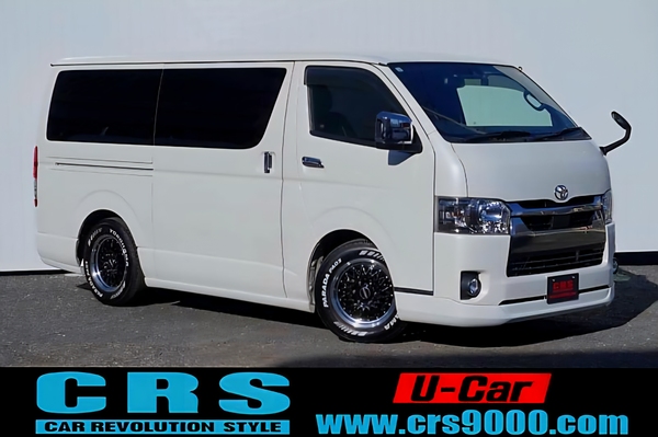 6110　令和2年式　ハイエース　スーパーGL　ダークプライムⅡ　2WD　2800cc　ディーゼル車　5人乗り　12.6万kmのサムネイル