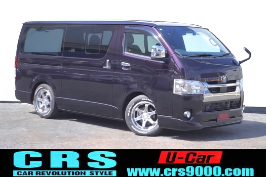 5672　令和3年式　ハイエース　スーパーGL　ダークプライムⅡ　2WD　2800cc　ディーゼル車　5人乗り　4.9万kmのサムネイル