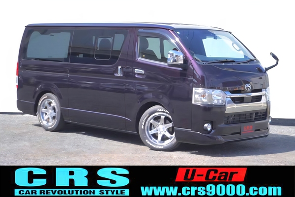 5672　令和3年式　ハイエース　スーパーGL　ダークプライムⅡ　2WD　2800cc　ディーゼル車　5人乗り　4.9万kmのサムネイル