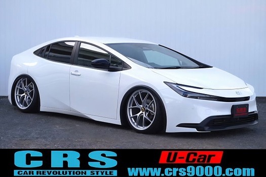 6109　令和6年式　プリウス　X　ハイブリッド　エアサス換装車　2WD　1800cc　5人乗り　0.8万kmのサムネイル