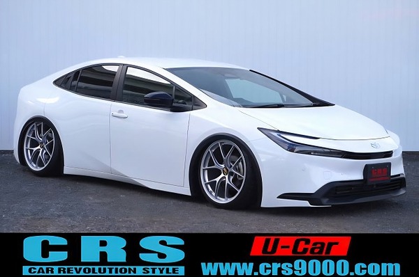 6109　令和6年式　プリウス　X　ハイブリッド　エアサス換装車　2WD　1800cc　5人乗り　0.8万kmのサムネイル