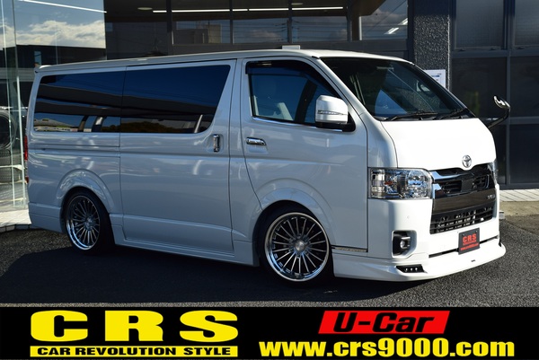 5841 令和5年式 ハイエース　スーパーGL　ダークプライムⅡ　2WD　2000cc　ガソリン車　5人乗り　1.0万kmのサムネイル