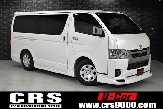 5802 令和6年式 ハイエース スーパーGL ダークプライムⅡ 2WD 2,800cc (ディーゼル車)  2/5人乗車  70km 車検令和8年9月4日のサムネイル