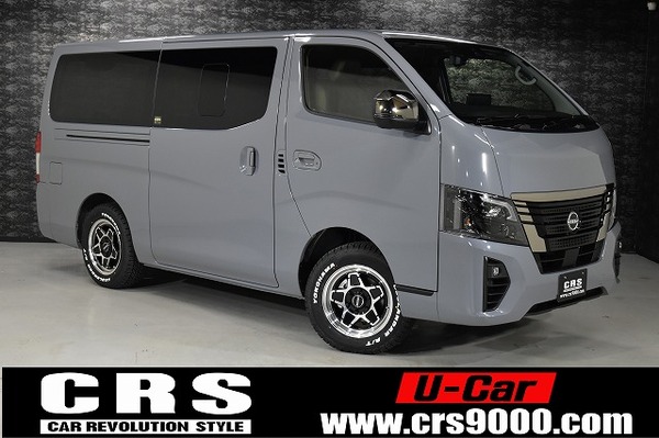 5918 日産 キャラバン GRANDプレミアム GX (MC後モデル)4WD 2,400cc(ディーゼル車) 2/5人乗車 10km 車検令和9年11月のサムネイル
