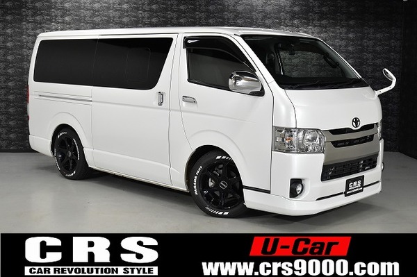 6135 平成29年式 ハイエース スーパーGL ダークプライム 2WD 3,000cc (ディーゼル車) 2/5人乗車 10.6万km 車検受け渡しのサムネイル