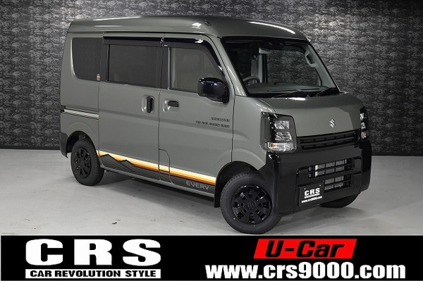 5972 令和7年式 登録済未使用車 スズキ エブリイ Ｊリミテッド 2WD・CVT(ガソリン車) 2/4人乗車 12km 車検:令和9年9月25日のサムネイル