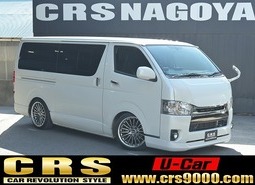 6044.平成29年式 ハイエース スーパーGL ダークプライム 2WD 3,000cc ディーゼル車 走行12.3万キロ 検査1年付き