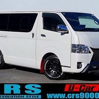 6244　令和2年式　ハイエース　スーパーGL　ダークプライムⅡ　4WD　2800cc　ディーゼル車　7人乗り　9.9万kmのサムネイル