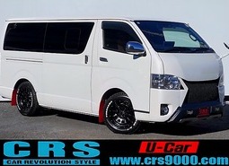 6244　令和2年式　ハイエース　スーパーGL　ダークプライムⅡ　4WD　2800cc　ディーゼル車　7人乗り　9.9万km