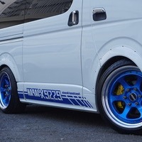 5963　平成31年式　ハイエース　スーパーGL　ダークプライム　50thAnniversary　2WD　2800cc　ディーゼル車　5人乗り　3.9万kmのサムネイル