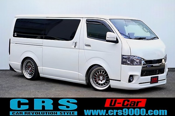 6284　令和3年式　ハイエース　スーパーGL　ダークプライムⅡ　2WD　2000cc　ガソリン車　5人乗り　2.8万kmのサムネイル