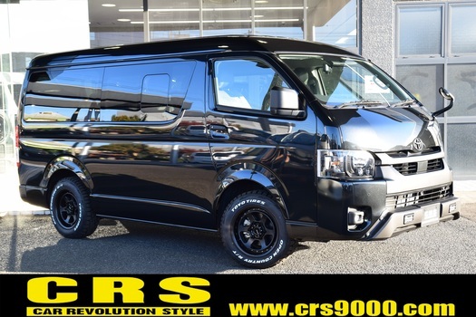 5243 千葉店【BLACK　STYLE】ハイエース ワゴンGL  4WD 2,700CC ガソリン車 10人乗りのサムネイル