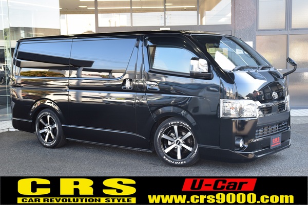 6199 令和4年式 ハイエース　スーパーGL　ダークプライムⅡ　2WD　2000cc　ガソリン車　5人乗り　2.4万kmのサムネイル