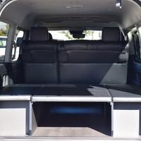 5286  ハイエース ワゴンGL 内装架装ベッドキットⅢ 2WD 2,700CC ガソリン車 10人乗りのサムネイル