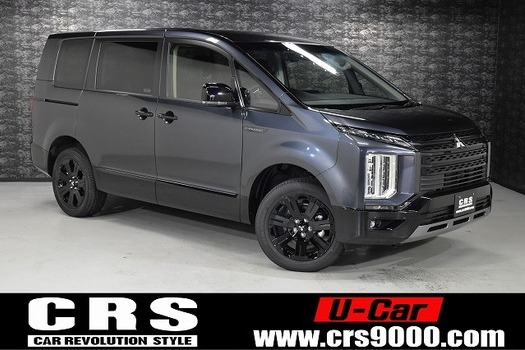 5587 令和7年式 登録済未使用車 三菱デリカ D:5 CHAMONIX  電動サイドステップ有 4WD 2,200cc (ディーゼル車)  8人乗り 8km 車検:令和10年10月のサムネイル