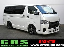 6245 令和7年式 ハイエース スーパーGL ダークプライムⅡ 2WD 2,000cc(ガソリン) 2/5人乗車 1,700km 車検:令和9年6月