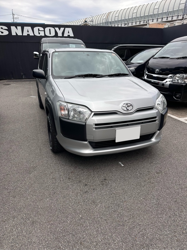 CRS名古屋　カスタムブログ　「ハイエース・キャラバン・デリカ・プロボックス」プロボックスDynastyエアロ × ラプター塗装 ＆ リアリフトアップで究極のオフロードスタイルへ！