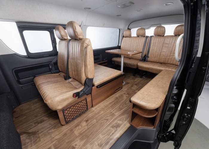 ハイエース「BED KITⅣ VERⅡ FOR BROWN」ベッドキット4 Ver2 ブラウンのサムネイル