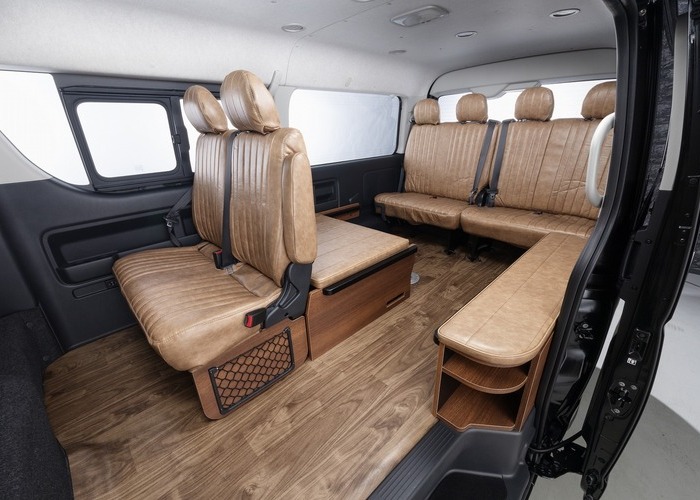 ハイエース「BED KITⅣ VERⅡ FOR BROWN」ベッドキット4 Ver2 ブラウンのサムネイル