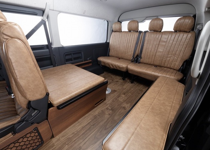 ハイエース「BED KITⅣ VERⅡ FOR BROWN」ベッドキット4 Ver2 ブラウンのサムネイル