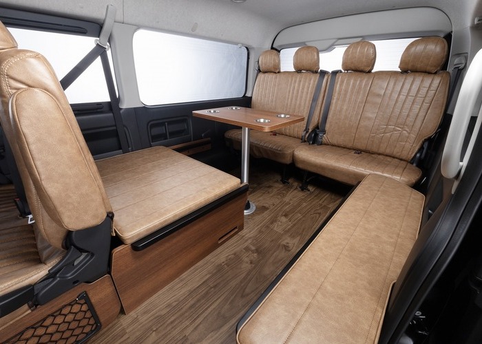 ハイエース「BED KITⅣ VERⅡ FOR BROWN」ベッドキット4 Ver2 ブラウンのサムネイル