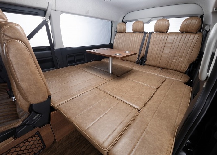 ハイエース「BED KITⅣ VERⅡ FOR BROWN」ベッドキット4 Ver2 ブラウンのサムネイル