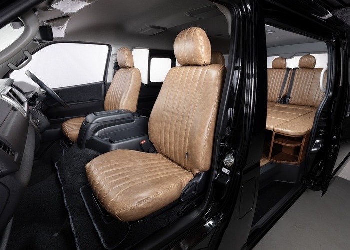 ハイエース「BED KITⅣ VERⅡ FOR BROWN」ベッドキット4 Ver2 ブラウンのサムネイル