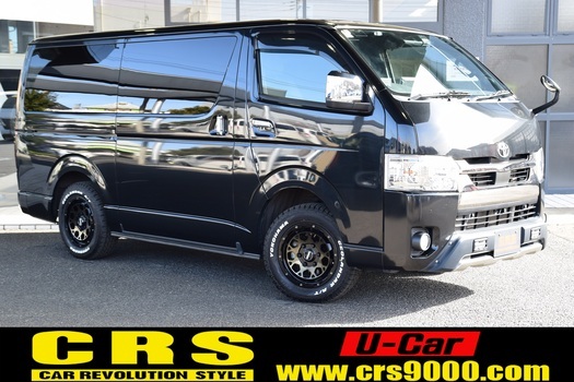 6449 令和4年式 ハイエース スーパーGL ダークプライムⅡ 4WD 2,800cc ディーゼル車 2/5人乗車 6.4万kmのサムネイル