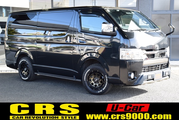 6449 令和4年式 ハイエース スーパーGL ダークプライムⅡ 4WD 2,800cc ディーゼル車 2/5人乗車 6.4万kmのサムネイル