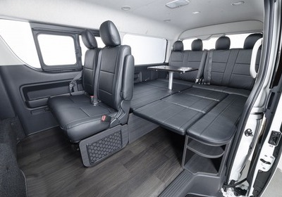 ハイエース「BED KITⅣ VERⅡ FOR BLACK」ベッドキット4 Ver2 ブラック