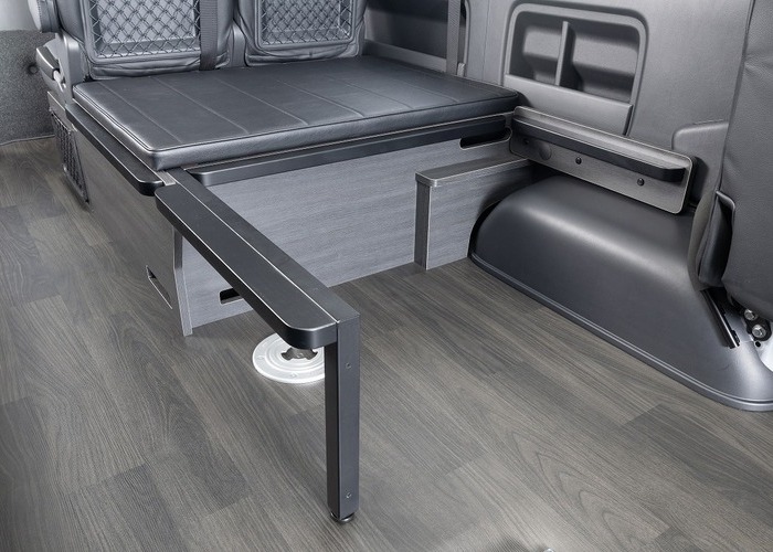 ハイエース「BED KITⅣ VERⅡ FOR BLACK」ベッドキット4 Ver2 ブラックのサムネイル