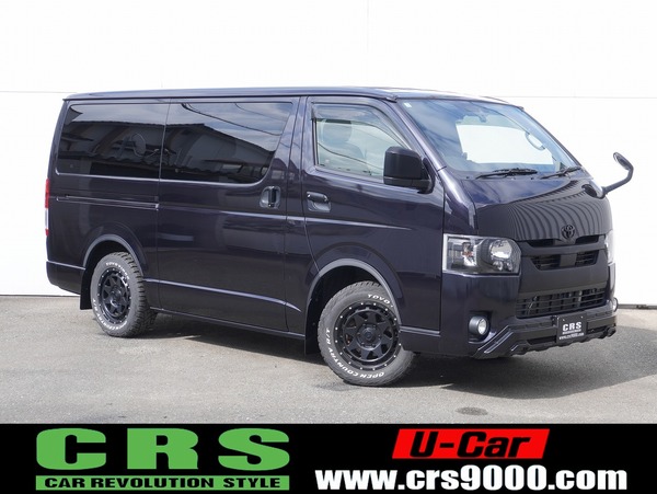 6450 【内装架装車/7人乗り 5ナンバー】令和3年式 ハイエース スーパーGL ダークプライムⅡ 2WD 2,000cc(ガソリン) 4.7万km 車検:令和10年1月のサムネイル