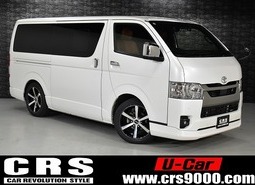 6480 令和4年式 ハイエース スーパーGL ダークプライムⅡ 2WD 2,000cc (ガソリン車)  2/5人乗車  6.7万km 車検令和8年12月12日