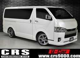 6489 令和4年式 ハイエース スーパーGL ダークプライムⅡ 2WD 2,000cc (ガソリン車)  2/5人乗車  2.6万km